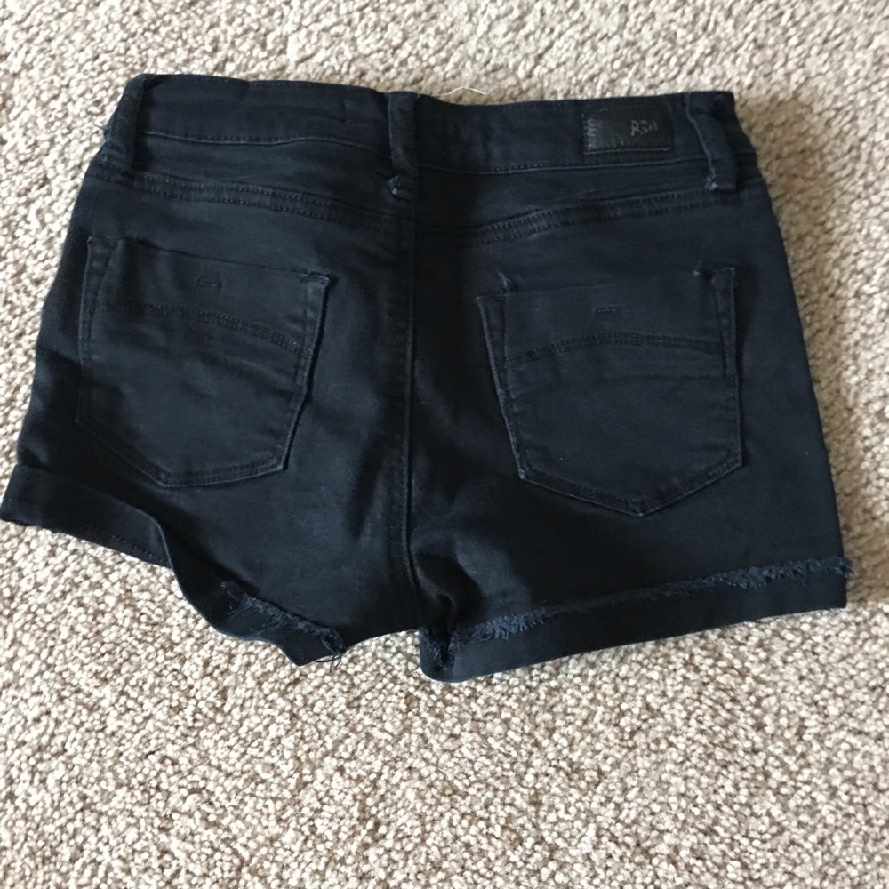 black tillys shorts, used.